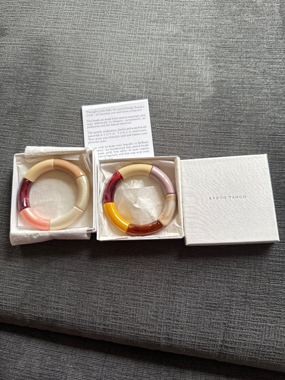 Kyoto Tango Bracelets